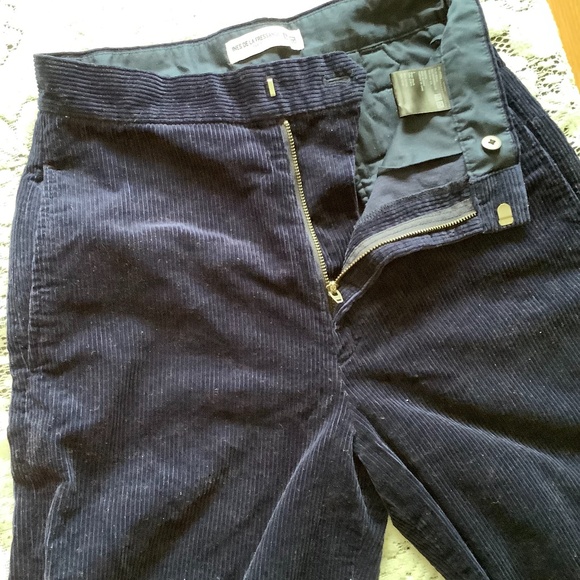 Uniqlo Corduroy High-waisted Wide-leg Pants - Picture 6 of 8